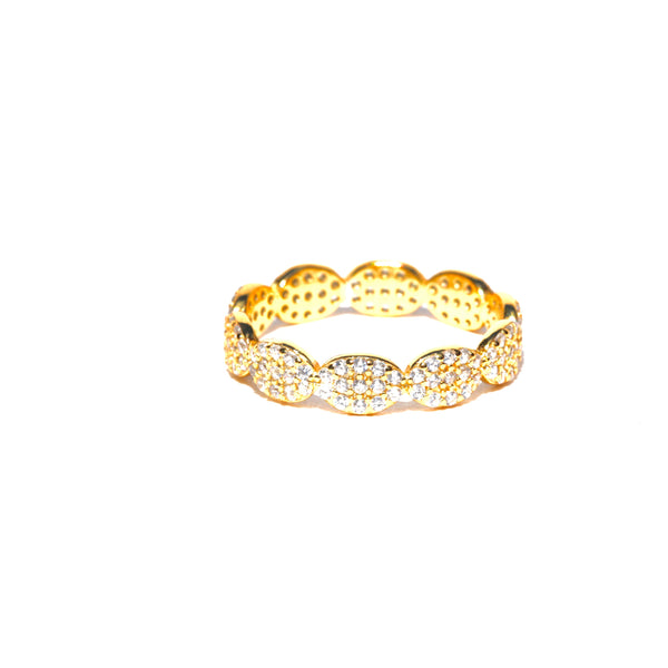 PAVE OVAL BAND