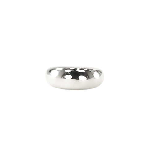 STERLING SILVER DOME RING