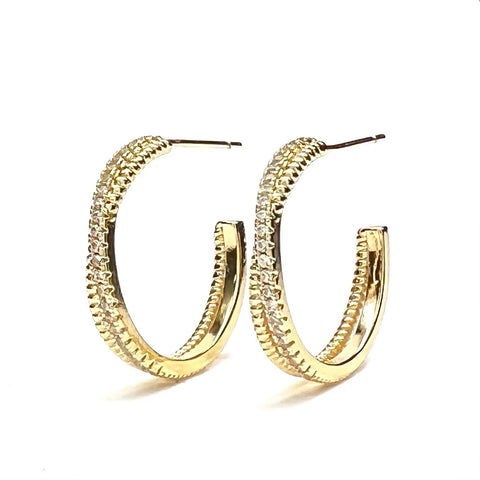 DOUBLE ROPE PAVE HOOP
