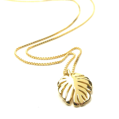 MONSTERA NECKLACE