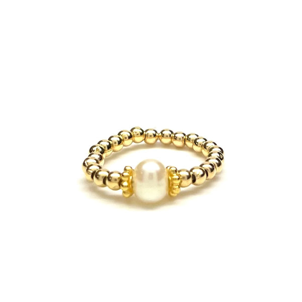 PEARL BEAD RING