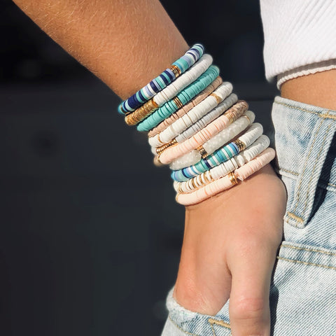 #4540  HEISHI STRETCH BRACELET